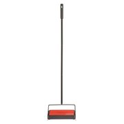 Bissell Refresh Carpet and Floor Manual Sweeper, 912 in W Cleaning Path, Orange 2483